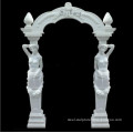 Beauty Woman Carved Marble Frame Doorway